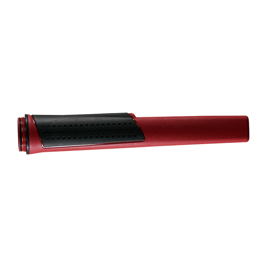 XP MI-6 pinpointer body housing side view displaying rubber grip texture and mounting points