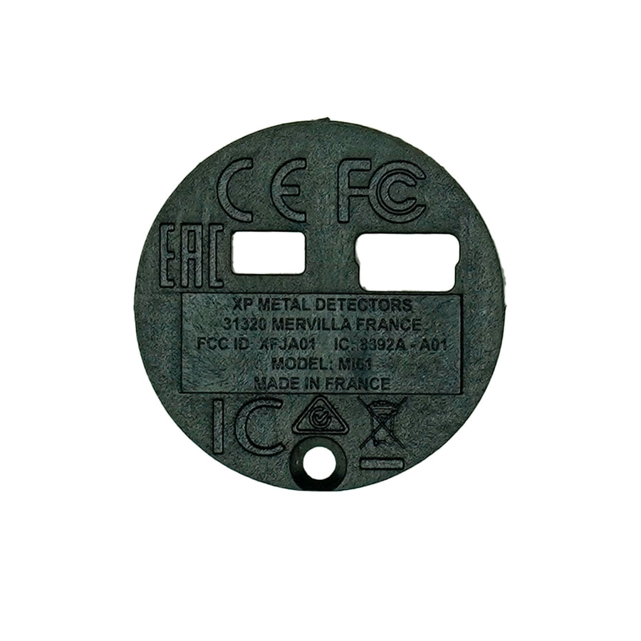 front view XP MI-6 and MI-4 Pinpointer Replacement Plastic Assembly for Vibrate Unit