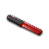 XP MI-6 waterproof pinpointer metal detector with a black and red design, shown on a white background.
