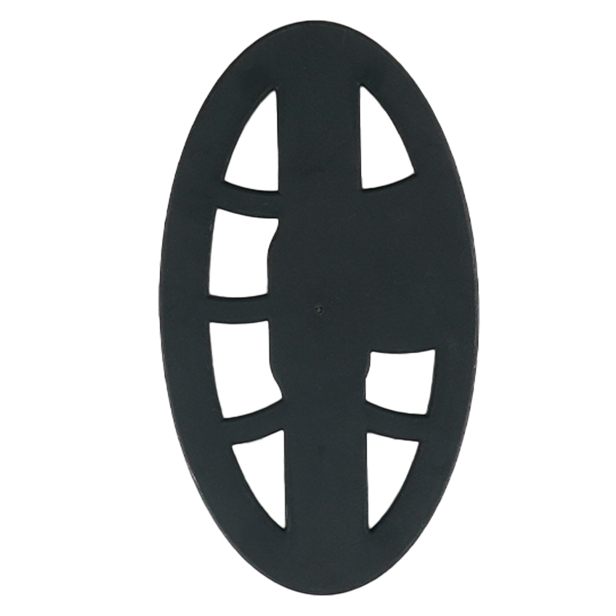 Coiltek 10x5" Elliptical Coil Cover Hard Plastic Skidplate Black Scuff