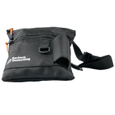 Serious Detecting Beach Finds Bag view laying down from front to showcase size
