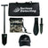 Serious Detecting Kit:  Pouch, Carry bag, Cap, Digger & Shovel for Treasure Hunting