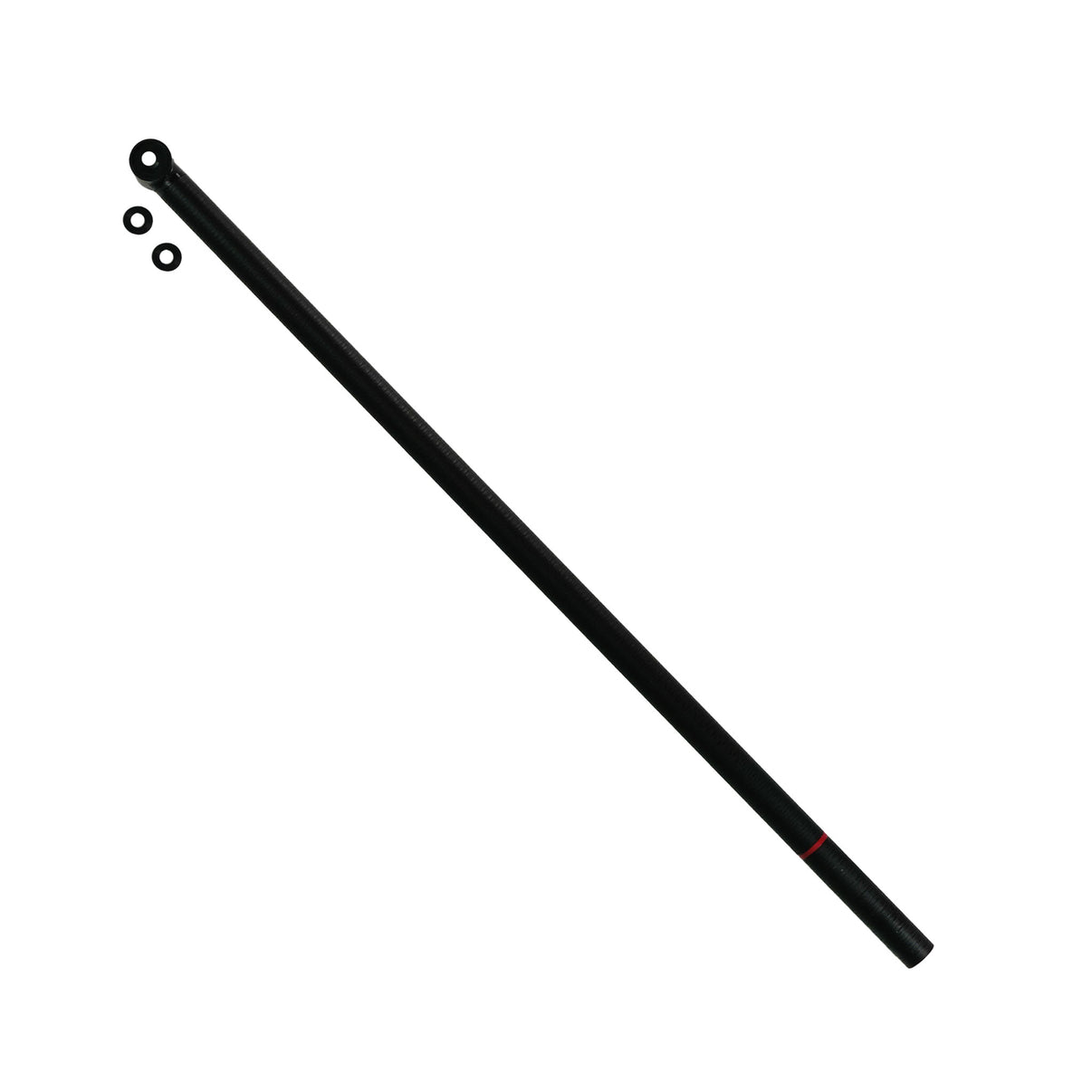 Steves Detector Rods for the  Minelab Equinox 700 and 900 Glass-Fiber Lower Rod 22 in Black includes washers