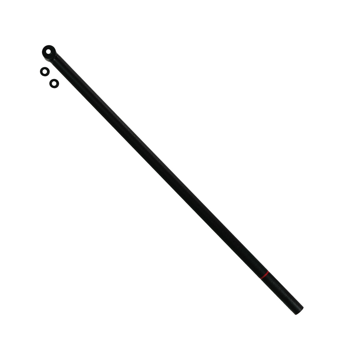 Steves Detector Rods for the  Minelab Equinox 700 and 900 Glass-Fiber Lower Rod 22 in Black includes washers
