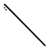 Steve's Detector Rods Glass-Fiber (Tall) 26" Lower Rod for Minelab Equinox 700 and 900 in black includes washes