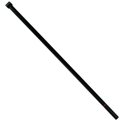 Steve's Detector Rods Glass-Fiber (Tall) 26" Lower Rod for Minelab Equinox 700 and 900 in black 