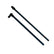 Steve's Detector Rods blue carbon fiber Manticore shaft displaying injection-molded clevis end