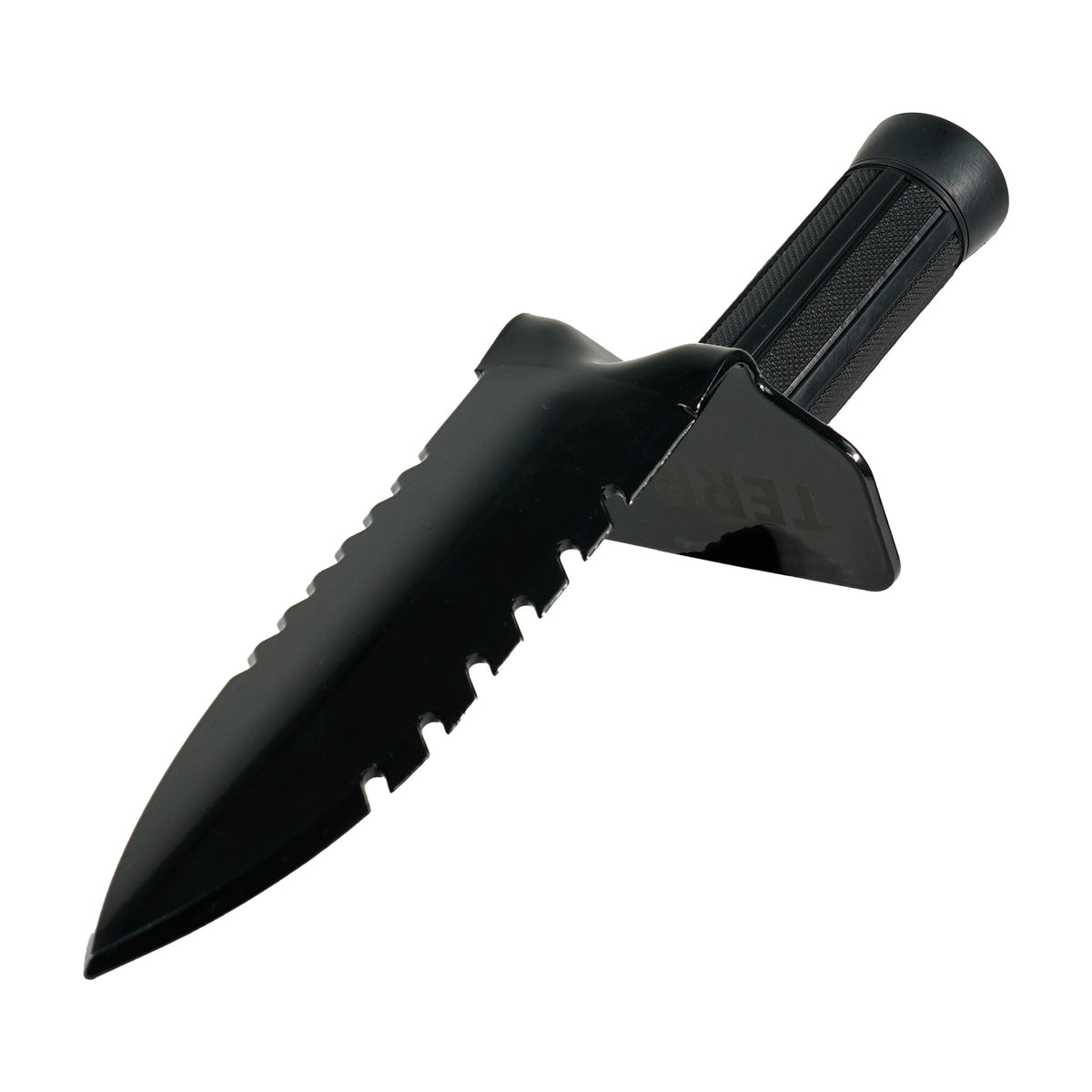 TerraX hand digger with textured grip handle displayed