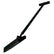 TerraX Master Digger shovel full length view showing 34 inch handle