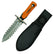 The heavy-duty Terra-X digging tool in sheath that is included in the Serious Detecting Kit. 