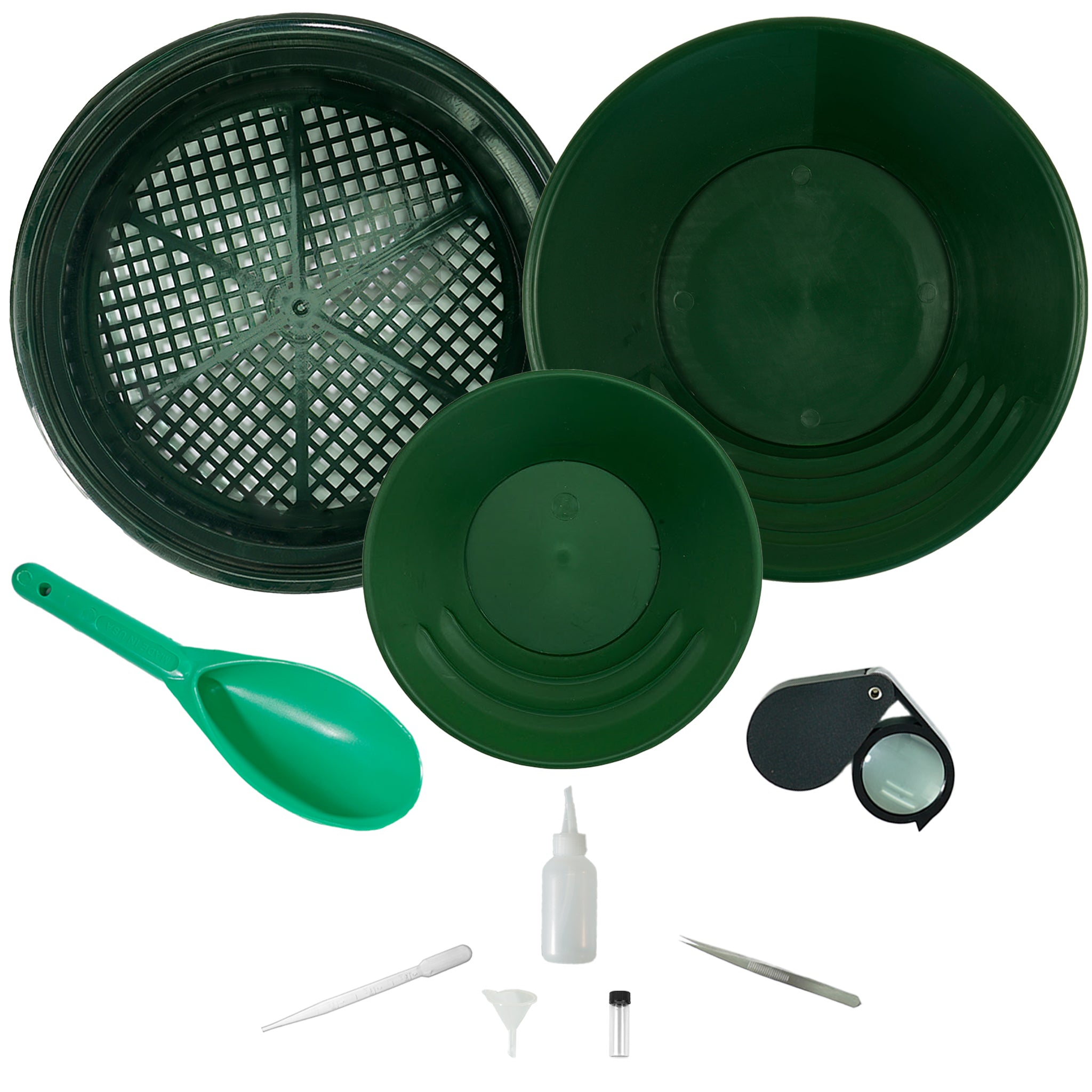 TerraX - Complete Gold Panning Kit - 8 piece Kit