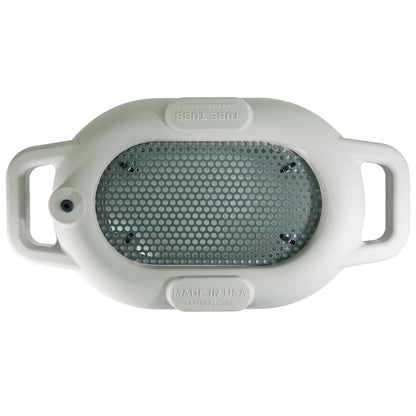 Tube Tubb floating sieve underside showing buoyant frame and mesh