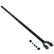 Fisher Tube and Hardware for Impulse AQ Metal Detector - black with hardware laid out