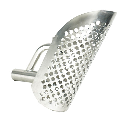 Dune Scoops Heavy Duty Stainless Steel Metal Detector Beach Finds Scoop for Wet or Dry Sand