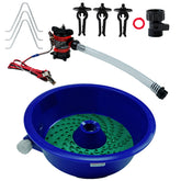 TerraX Blue Bowl gold concentrator operating with water flow
