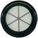 TerraX Black Plastic 13-1/4" Gold Sifting Pan Classifier - Multiple Mesh Sizes Available Made in the USA
