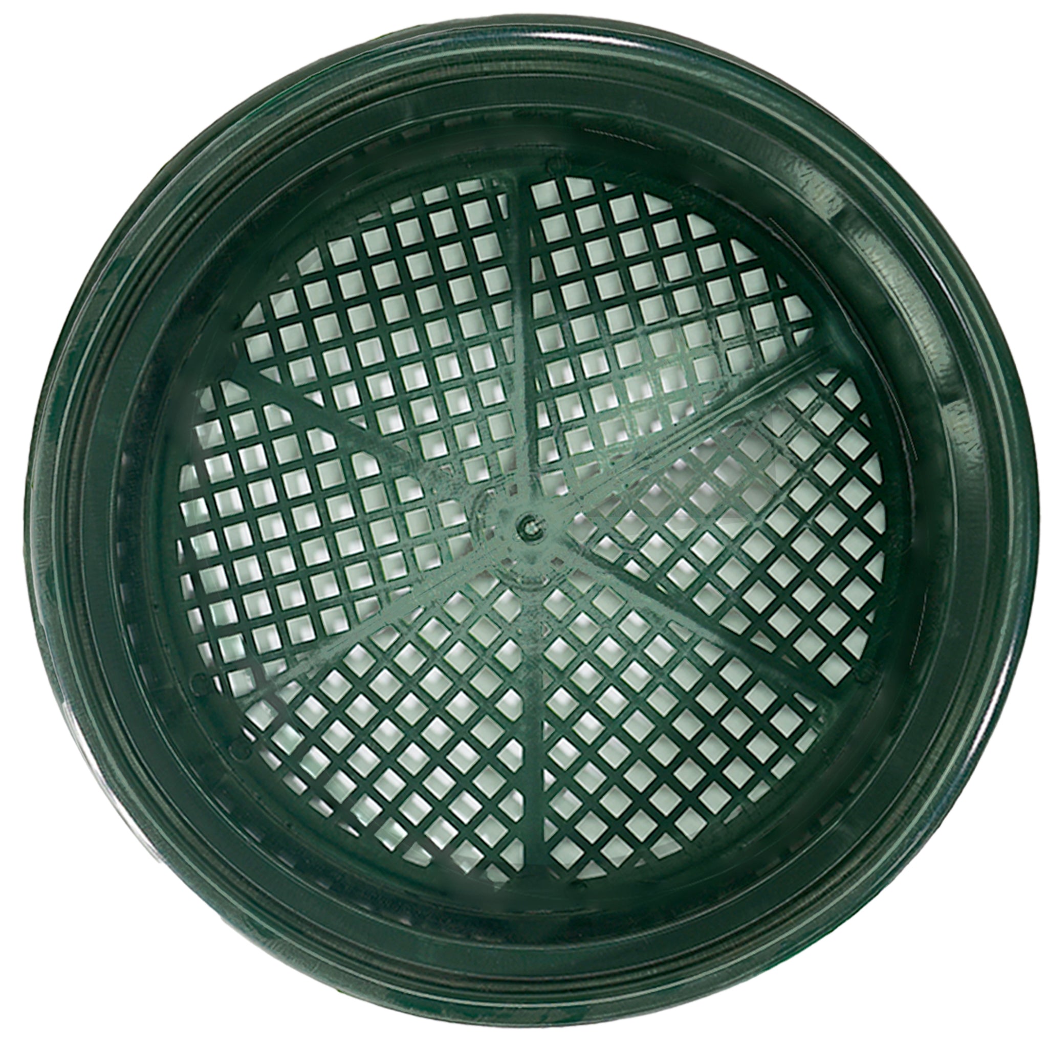 TerraX - 13 inch Classifier with 5/16 Holes - Green and Black