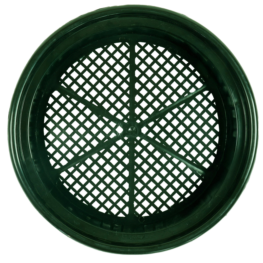 TerraX - 13 inch Classifier with 5/16 Holes - Green and Black