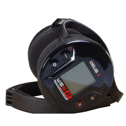XP WS6 ST Wireless Headphones for Deus II Metal Detector folded