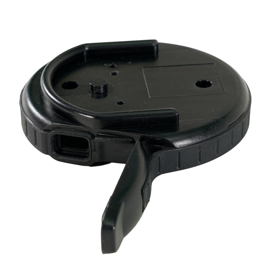 XP Control earpiece back cover for WS6ST Black plastic on a white background