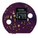 XP Electronic  circuit for WS6ST with a screen and connectors on a purple circuit board