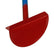 King of Spades Steel Half Moon Edging Tool for Gardening Grass Edge close up left view