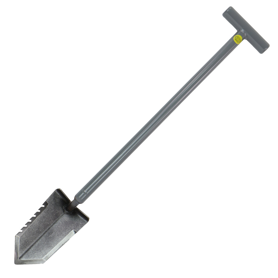 Lesche Sampson Pro-Series Shovel with T-Handle and Serrated Edge
