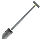 Lesche Sampson Pro-Series Shovel with T-Handle and Serrated Edge