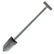 Lesche Sampson Pro-Series Shovel with T-Handle and Serrated Edge
