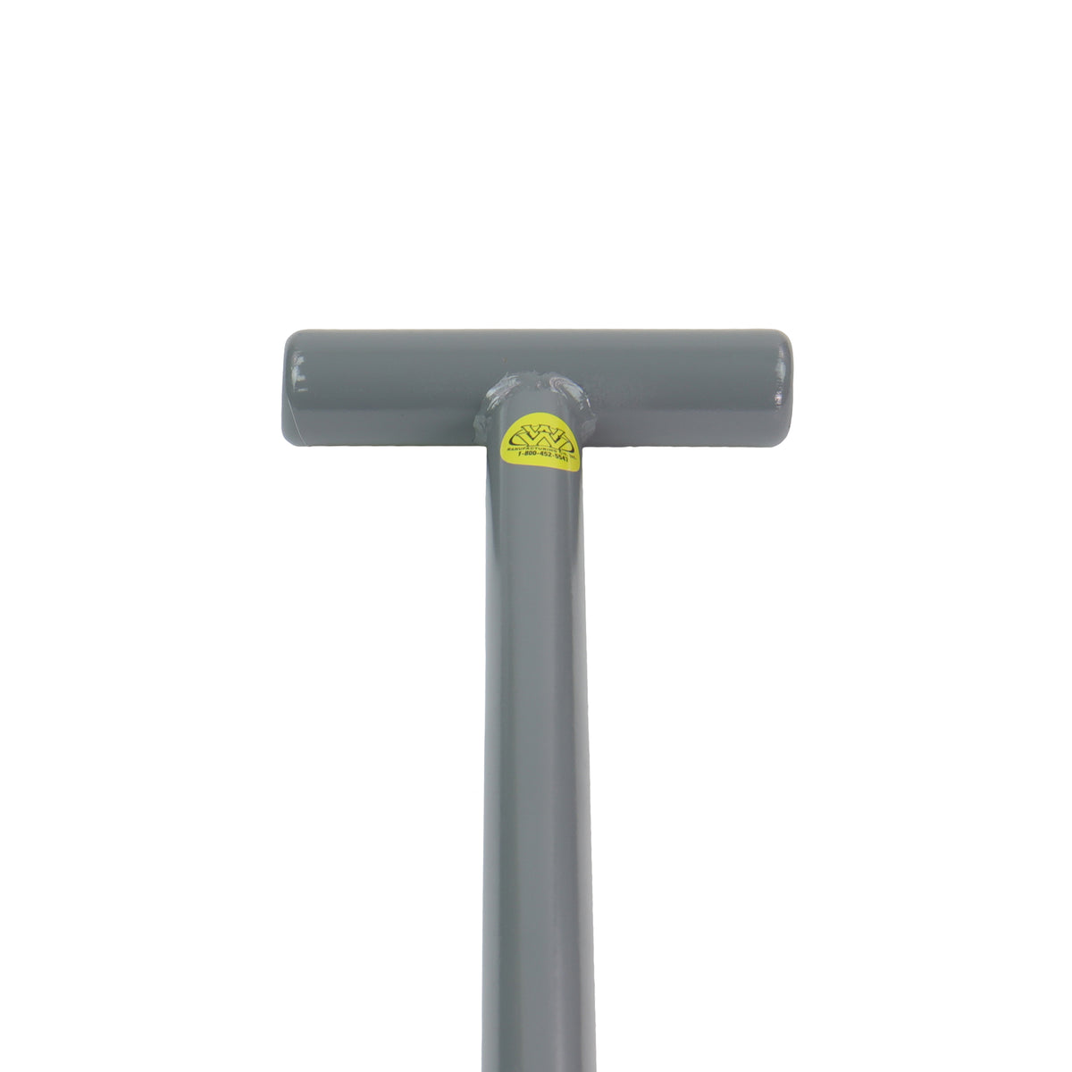Lesche Sampson steel T-handle close-up