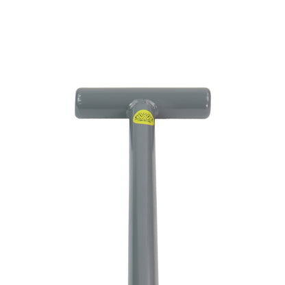 Lesche Sampson steel T-handle close-up