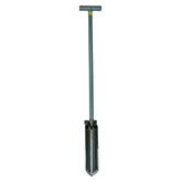Lesche Ground Shark 40-inch shovel with serrated blade and T-handle grip