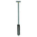 Lesche Ground Shark 40-inch shovel with serrated blade and T-handle grip