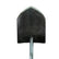 King of Spades D Handle Shovel, 11" Round Edge