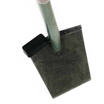 Front view of the blade and rubber foot pad.