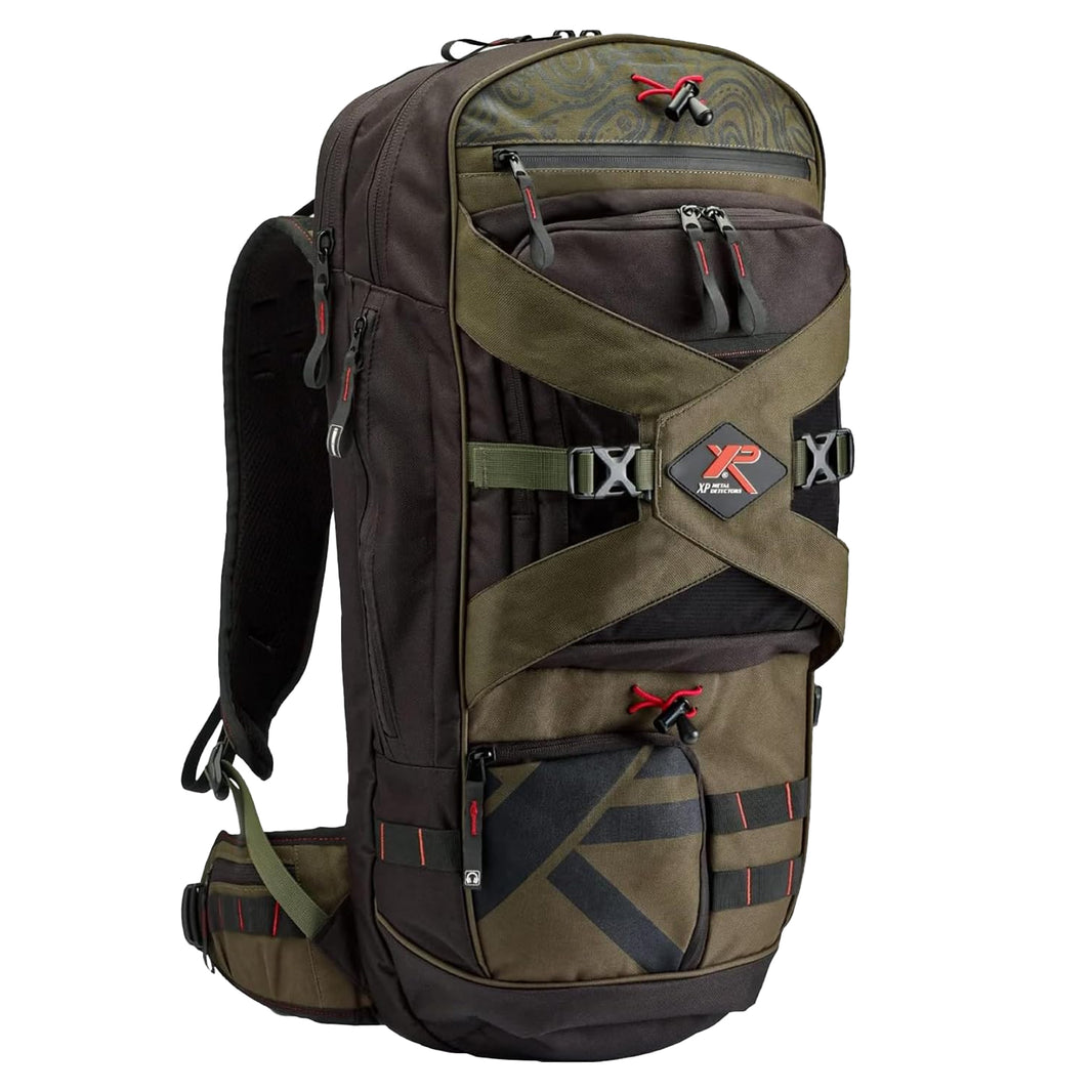 XP Backpack 280 for DEUS and ORX metal detectors with multiple compartments and padded straps