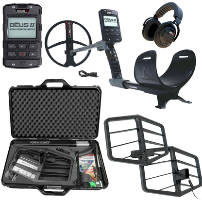 XP Xtrem Hunter with DEUS II, WSAXL-ST Headphones, and accessories