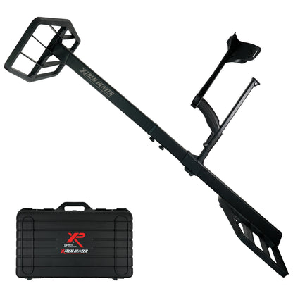XP Xtrem Hunter dual-coil deep-seeking system with telescopic stem and Deus II remote control compatibility