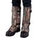 Crackshot Snake Guardz camouflage gaiters showing dual buckle strap system