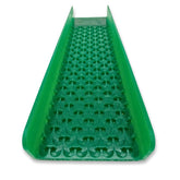 No-flare straight channel design of micro-dredge sluice