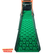 Green rubber sluice mate inside of a highbanker sluice with orange handles on a white background, featuring 'Highbanker Not Included' text.