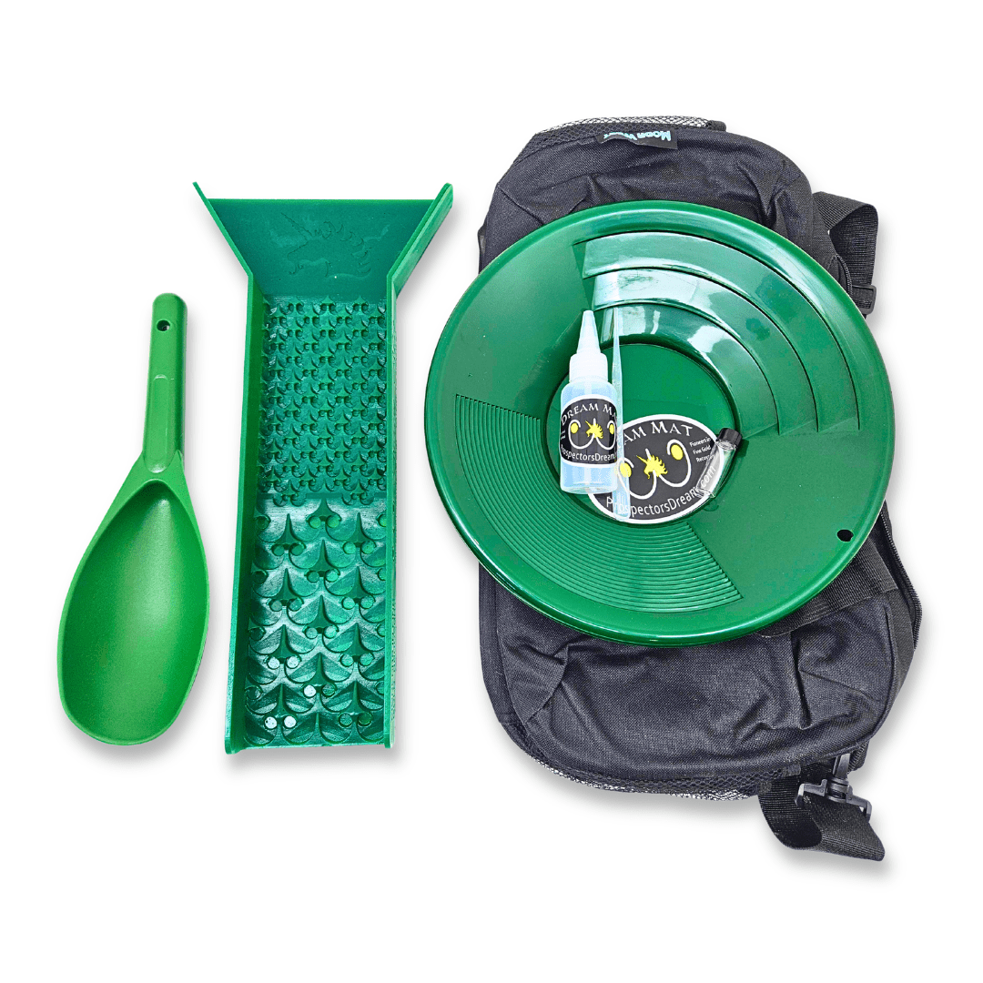 gold prospecting gear Green Handschuhgröße:S | 4 Gear ratio made easy The gold panning kit Scott