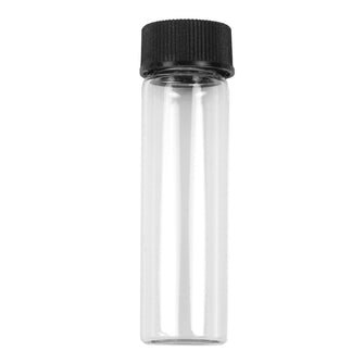1 Unit of Display- 7ML Glass Vials (2-3/8", Outer Diameter: 5/8")