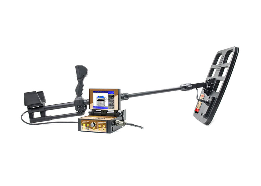 Jeohunter 3D detection system showing 3D target imaging display