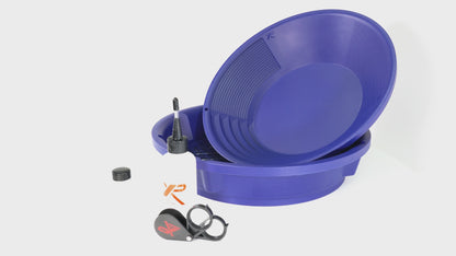XP Gold Pan Starter Kit for Gold Prospecting