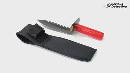 Lesche Digging Tool Right Side Serrated with Sheath