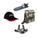 Nokta metal detector starter pack with camo finds pouch, stainless steel digger, and accessories