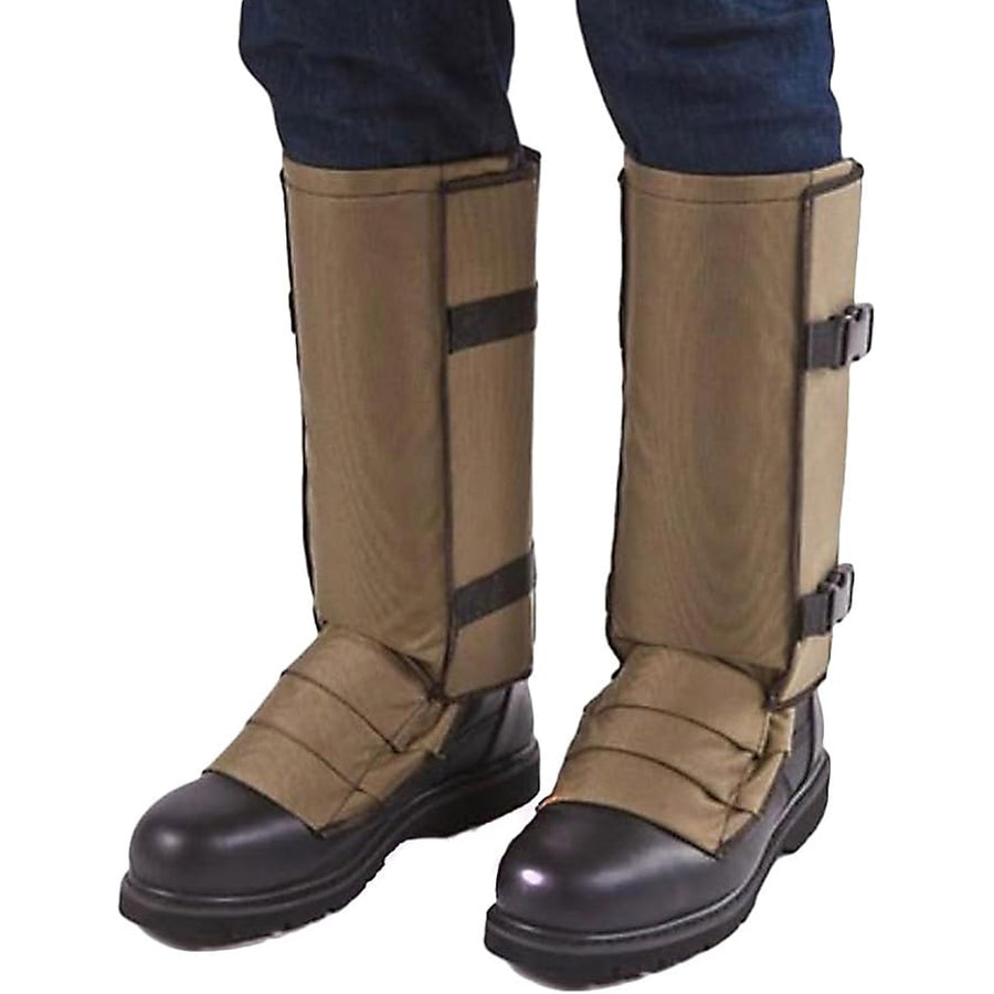 Tan Crackshot Snake Guardz showing metatarsal foot protection feature
