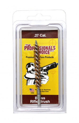 The Professionals Choice .270 Cal Brass Rifle Brush TPC-BRB-132