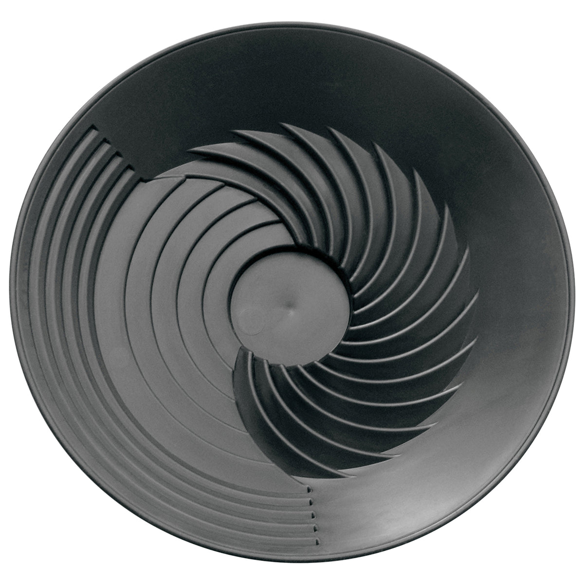 Turbopan 10" Black Gold Pan on white background Top View